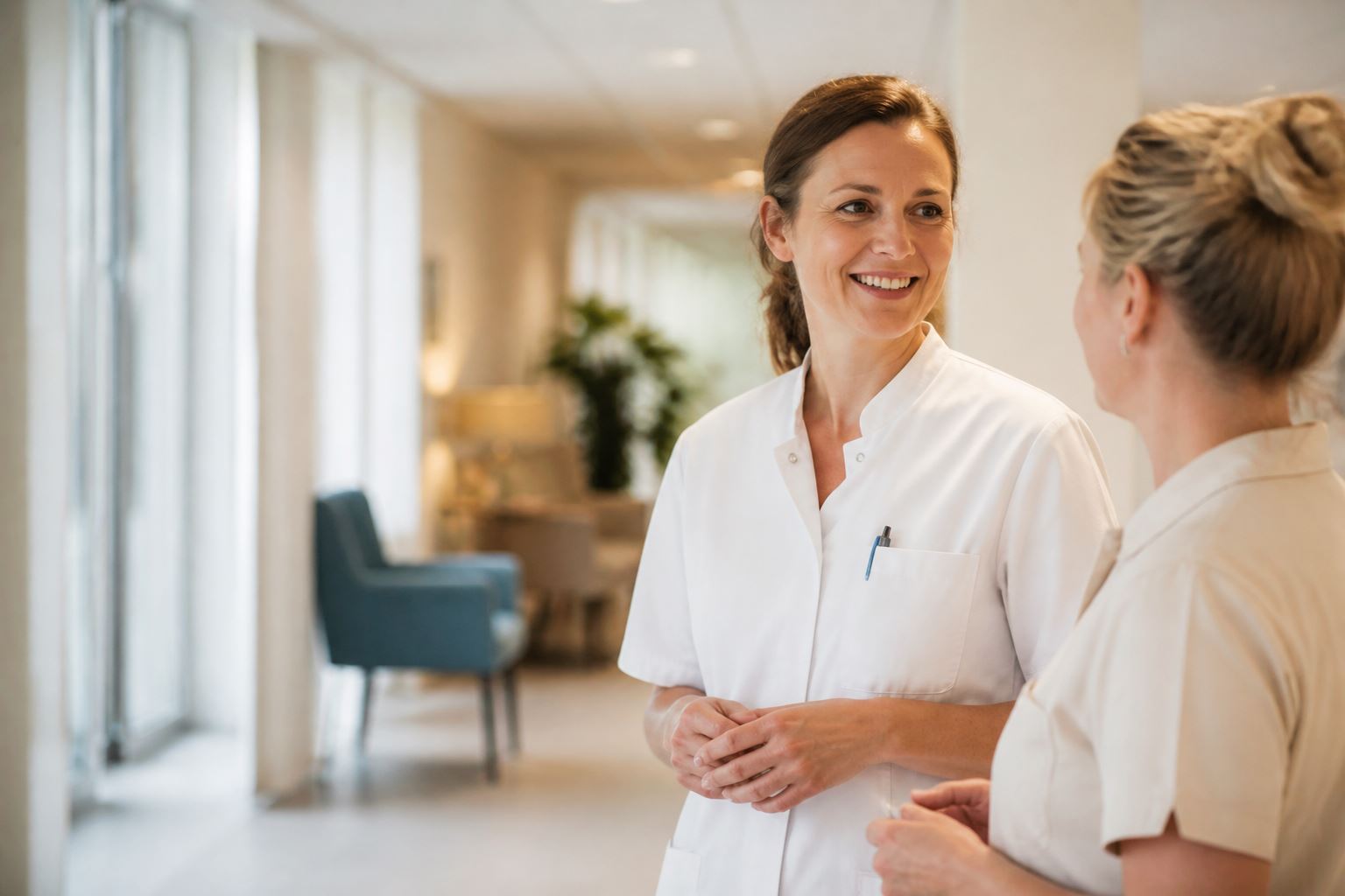 Zorgprofessionals in collegiaal overleg